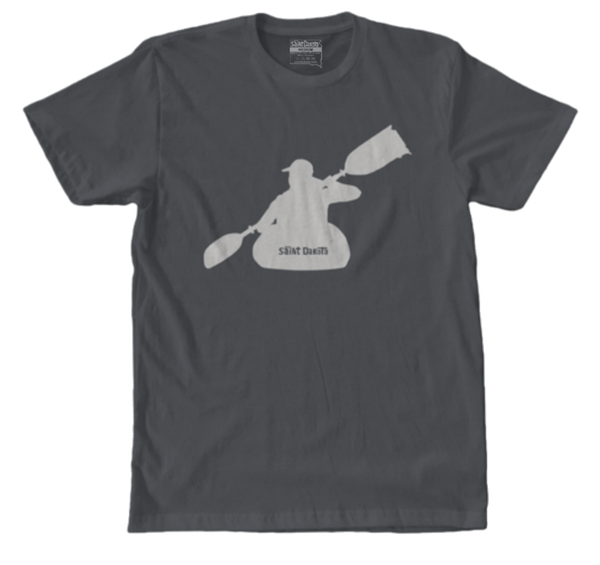 Saint Dakota South Dakota Kayak Tee T-shirt Paddle River