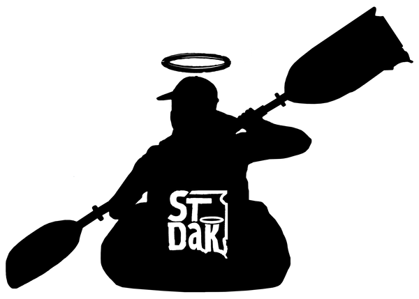 Saint Dakota South Dakota Kayak Tee T-shirt Paddle River