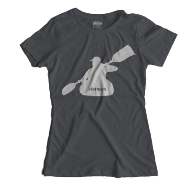 Saint Dakota South Dakota Kayak Tee T-shirt Paddle River