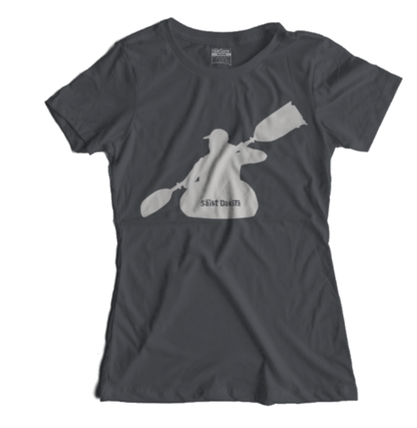 Saint Dakota South Dakota Kayak Tee T-shirt Paddle River