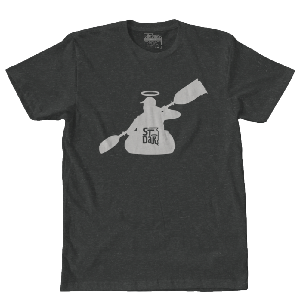 Saint Dakota South Dakota Kayak Tee T-shirt Paddle River