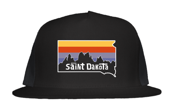 South Dakota Needles Logo Saint Dakota Highway Tee T-shirt Custer Custer State Park Black Hills