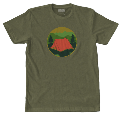 Men's Tent Camping Tee